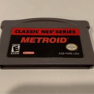 Nintendo Metroid Classic NES Series Cartridge - Black and Gray